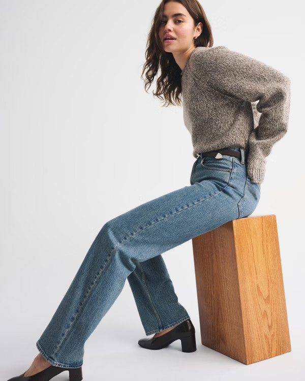 High Rise 90s Relaxed Jean | Abercrombie & Fitch (US)