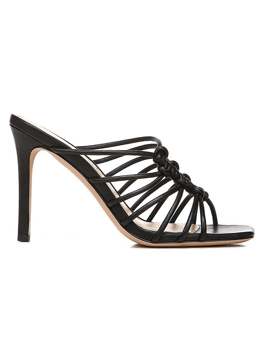 Veronica Beard Women's Avita Leather Strappy Sandals - Black - Size 6 | Saks Fifth Avenue OFF 5TH