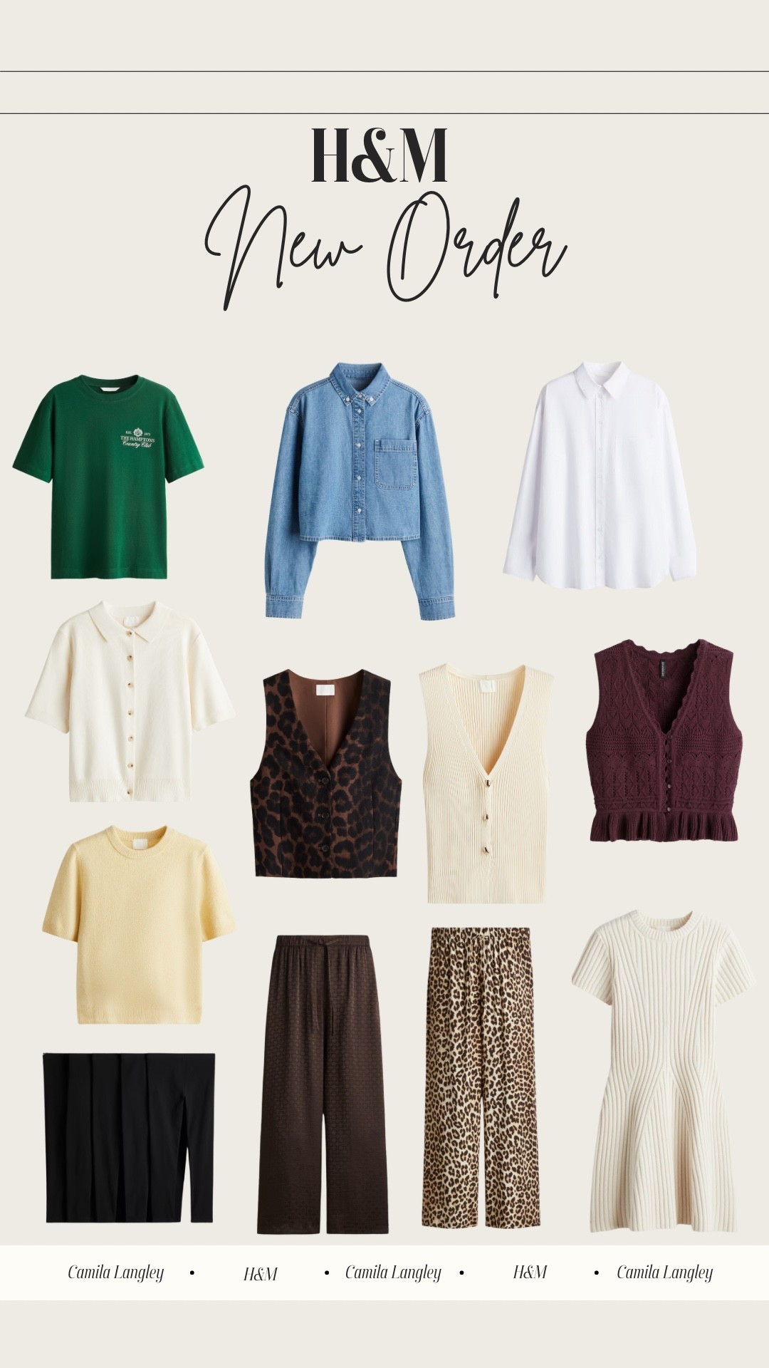 H&M ! New order 

#LTKStyleTip #LTKMidsize #LTKSeasonal