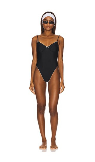 Julissa One Piece in Black | Revolve Clothing (Global)