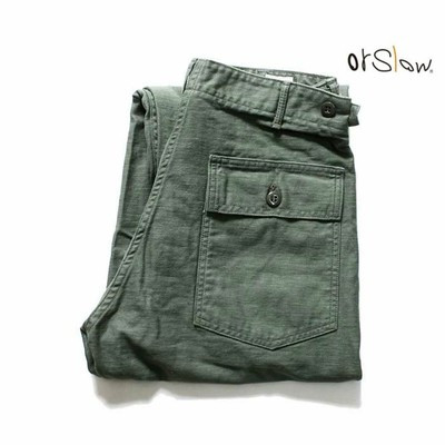orSlow US ARMY FATIGUE PANTS Button Fly  | eBay | eBay UK