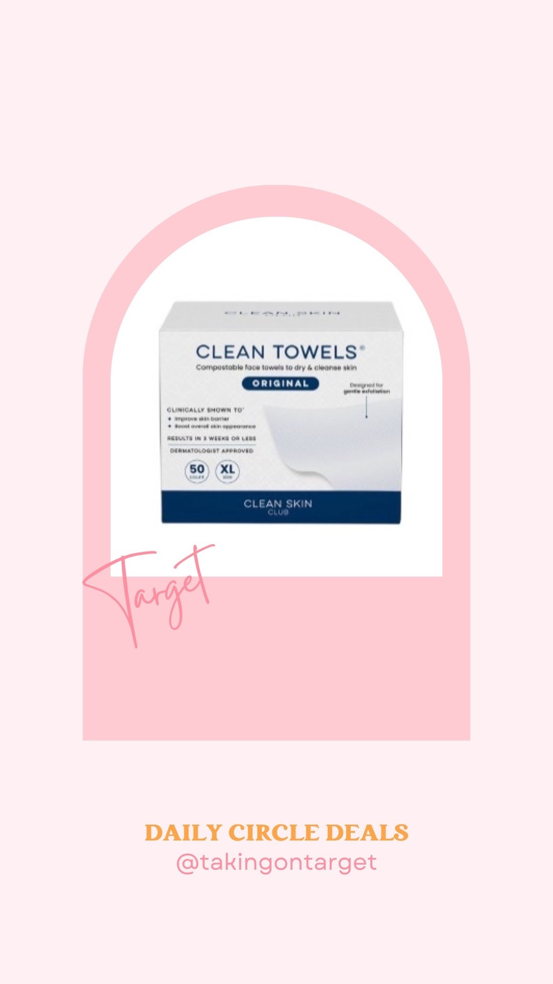 40% off clean skin towels!! 

#LTKmomlife #LTKselfcare #LTKmorningroutine