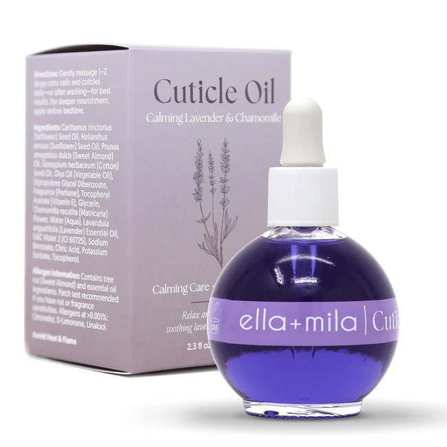 Calming Lavender & Chamomile Cuticle Oil | ella+mila