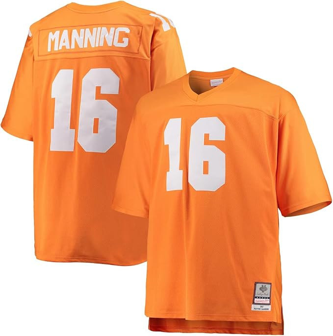 Mitchell & Ness Youth Peyton Manning Tennessee Volunteers Throwback Replica Jersey | Amazon (US)