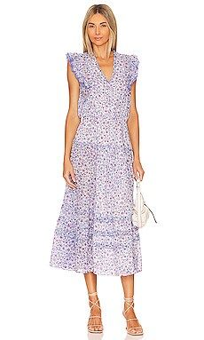 Paulina Midi Dress
                    
                    Poupette St Barth
                
  ... | Revolve Clothing (Global)