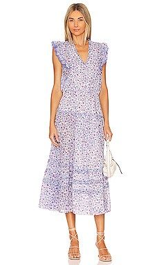 Paulina Midi Dress
                    
                    Poupette St Barth
                
  ... | Revolve Clothing (Global)