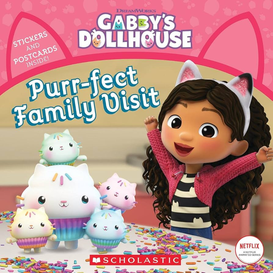 Purr-fect Family Visit (Gabby's Dollhouse Storybook) | Amazon (US)