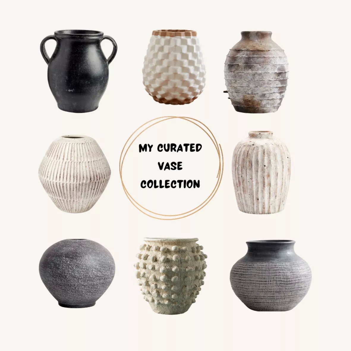 Joshua Handcrafted Ceramic Vases