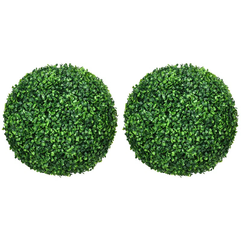 Faux Boxwood Topiary (Set of 2) | Wayfair North America