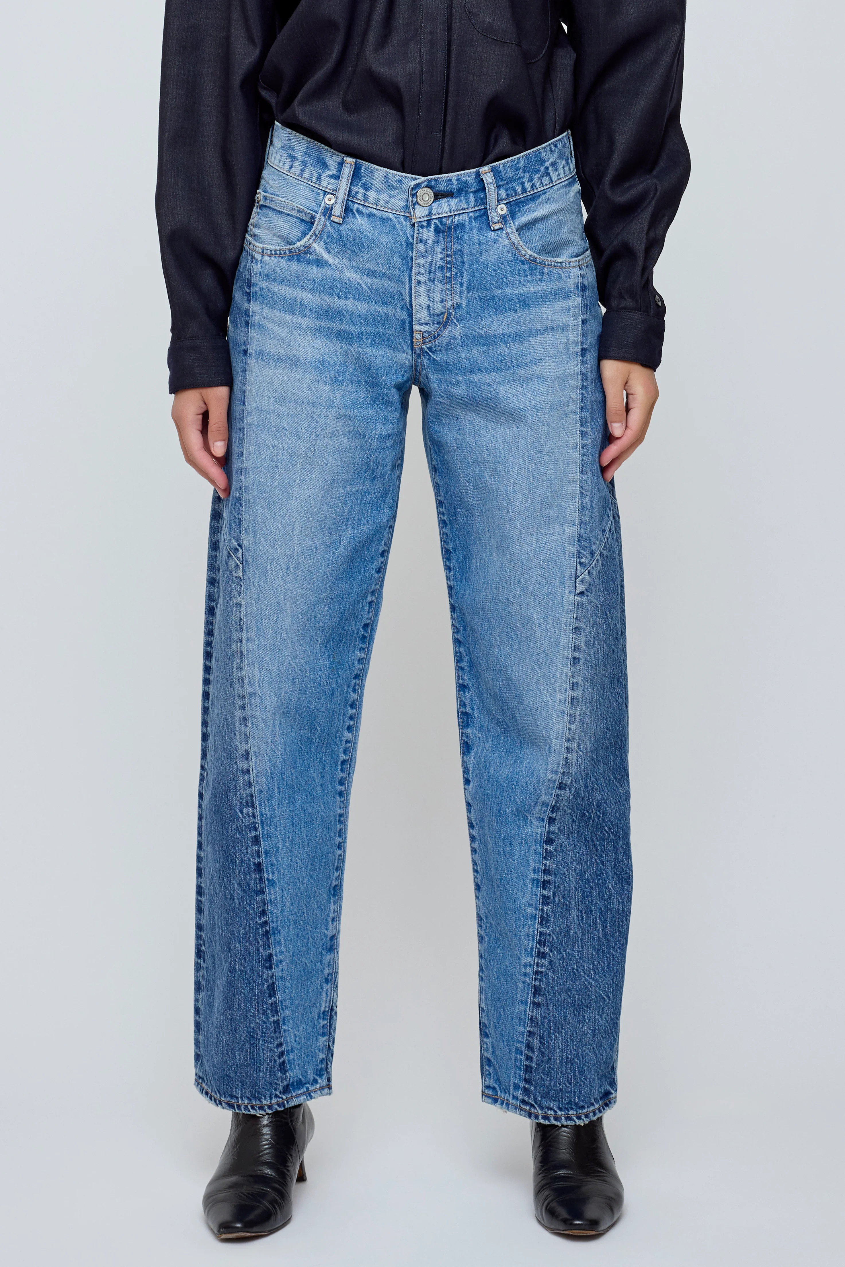 REMAKE WIDE TAPERED - Micco | Moussy Vintage