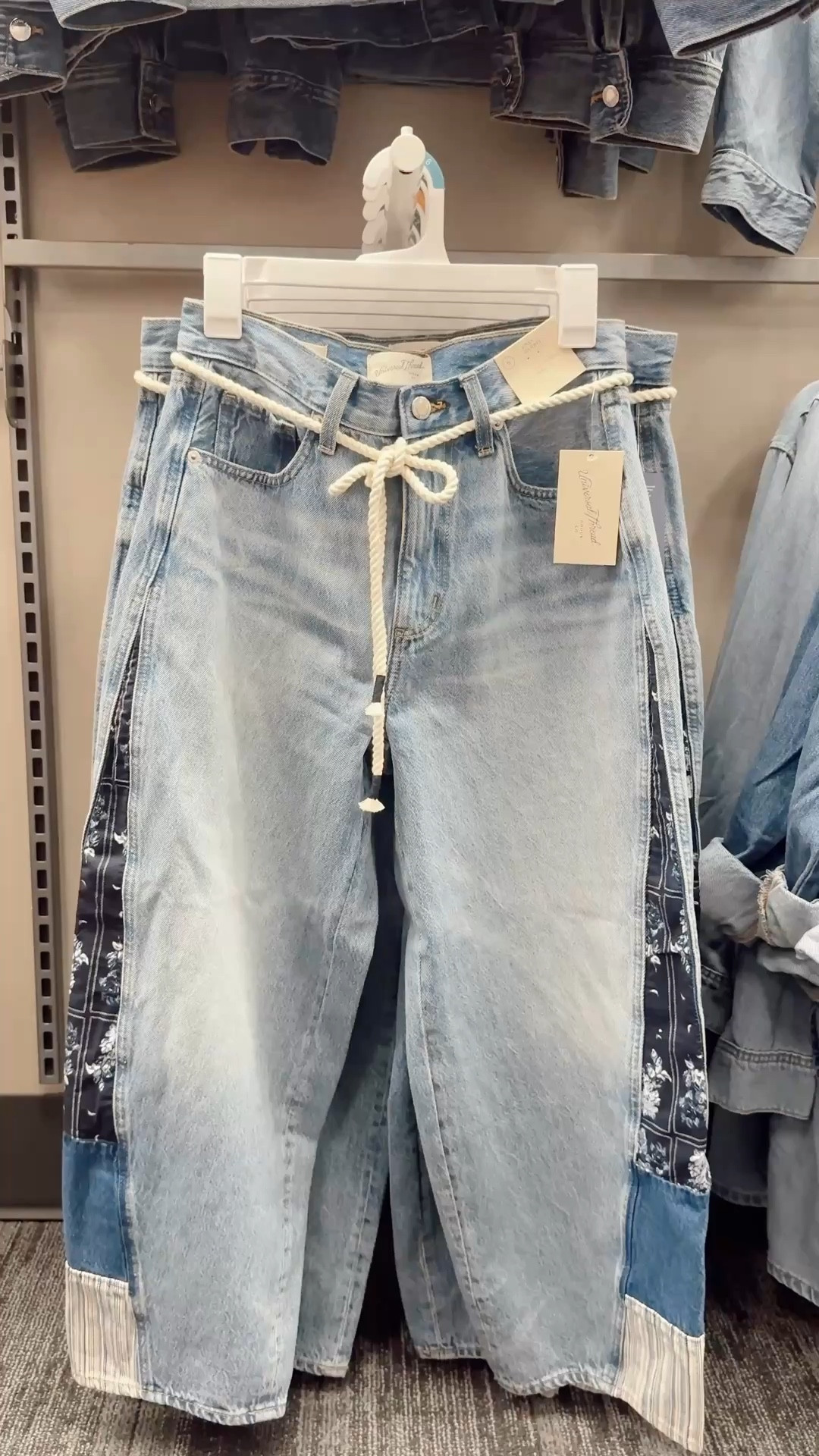 Trending new barrel bandana print jeans @Target 

They are available in reg, short & long length! 

If you love these, don’t wait. I’m predicting they will sell out! 

#LTKdayinmylife #LTKootd #LTKgrwm