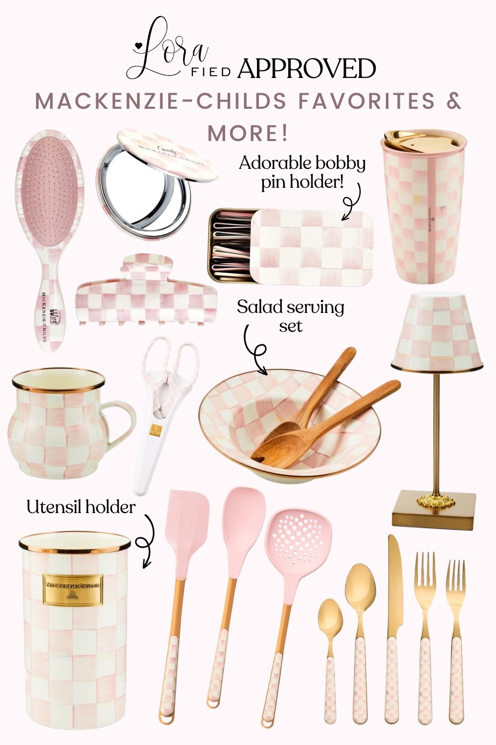 LORAfied Approved Mackenzie-Childs Items💗 Love her pink collection!



#LTKHome