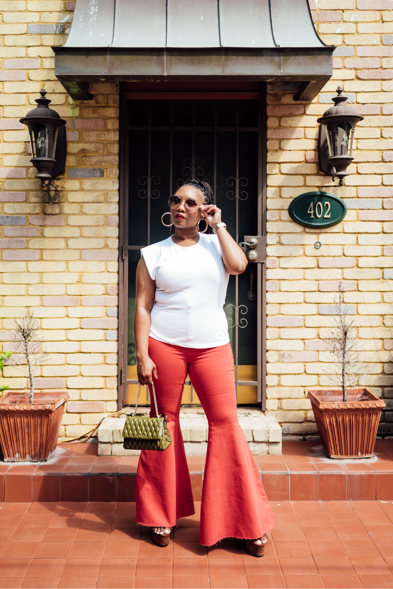 Giving new age 70s Vibes! These bell bottom pants from Free People are everything!!! I want these in every color, don’t you? 

#falloutfits #falloutfitideas #ootd #bellbottoms #freepeople 

#LTKover40 #LTKmidsize #LTKstyletip