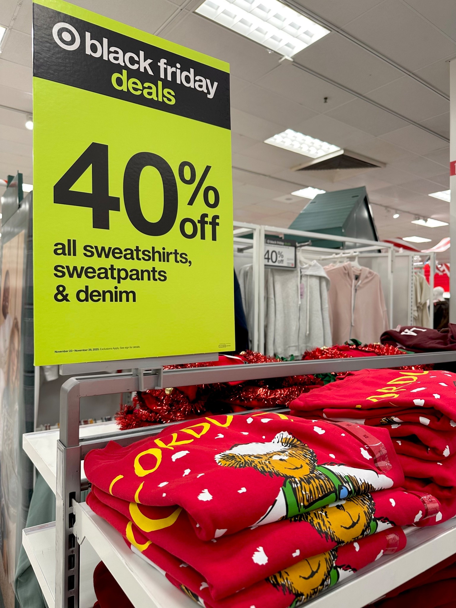 40% off sweatshirts 

#LTKHoliday #LTKSaleAlert #LTKmorningroutine