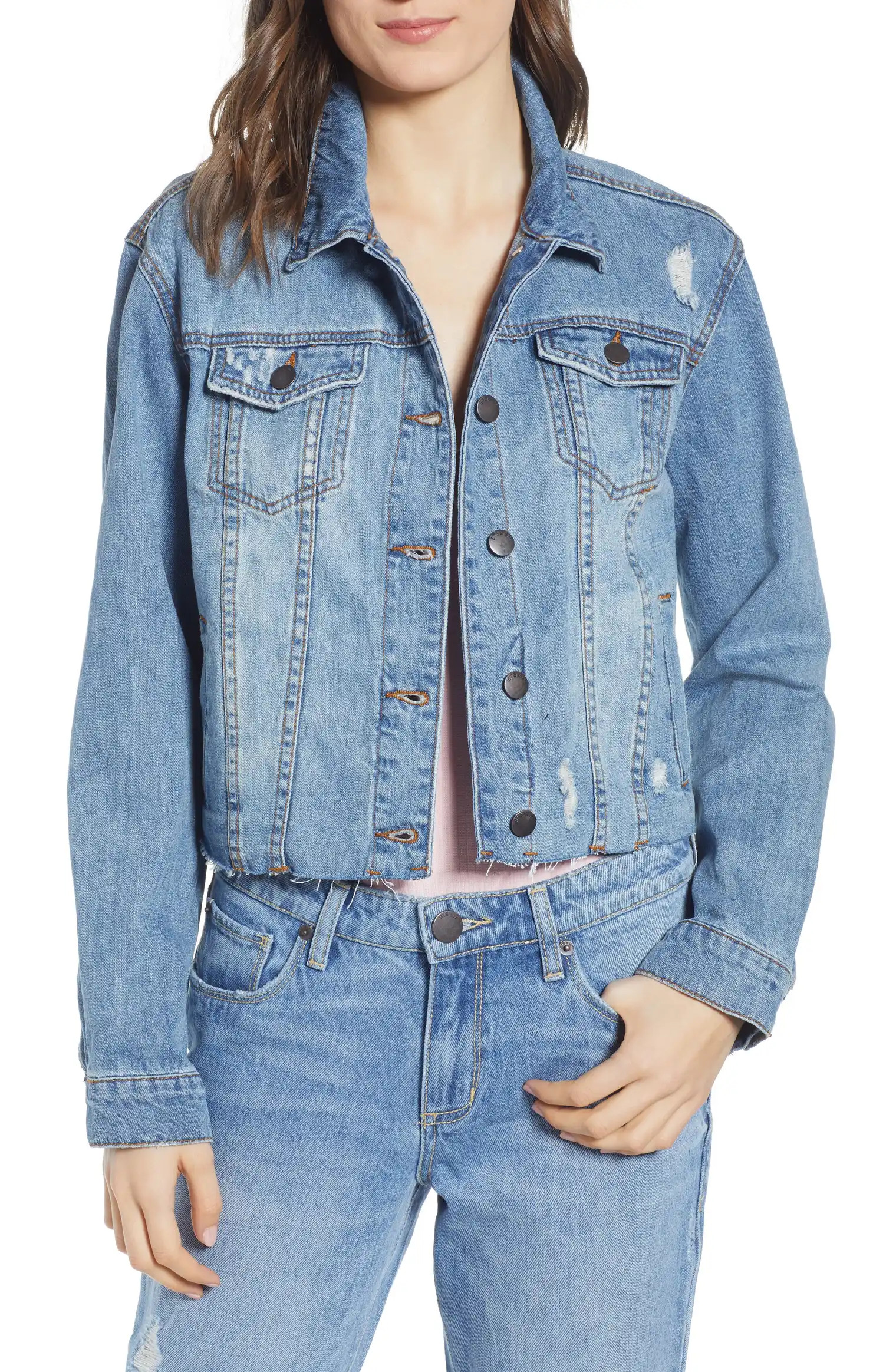 STS Blue Miley Denim Boyfriend Jacket | Nordstrom | Nordstrom
