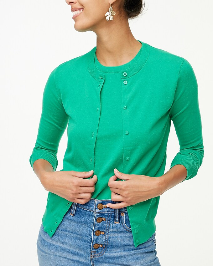 Classic cotton cardigan sweater | J.Crew Factory