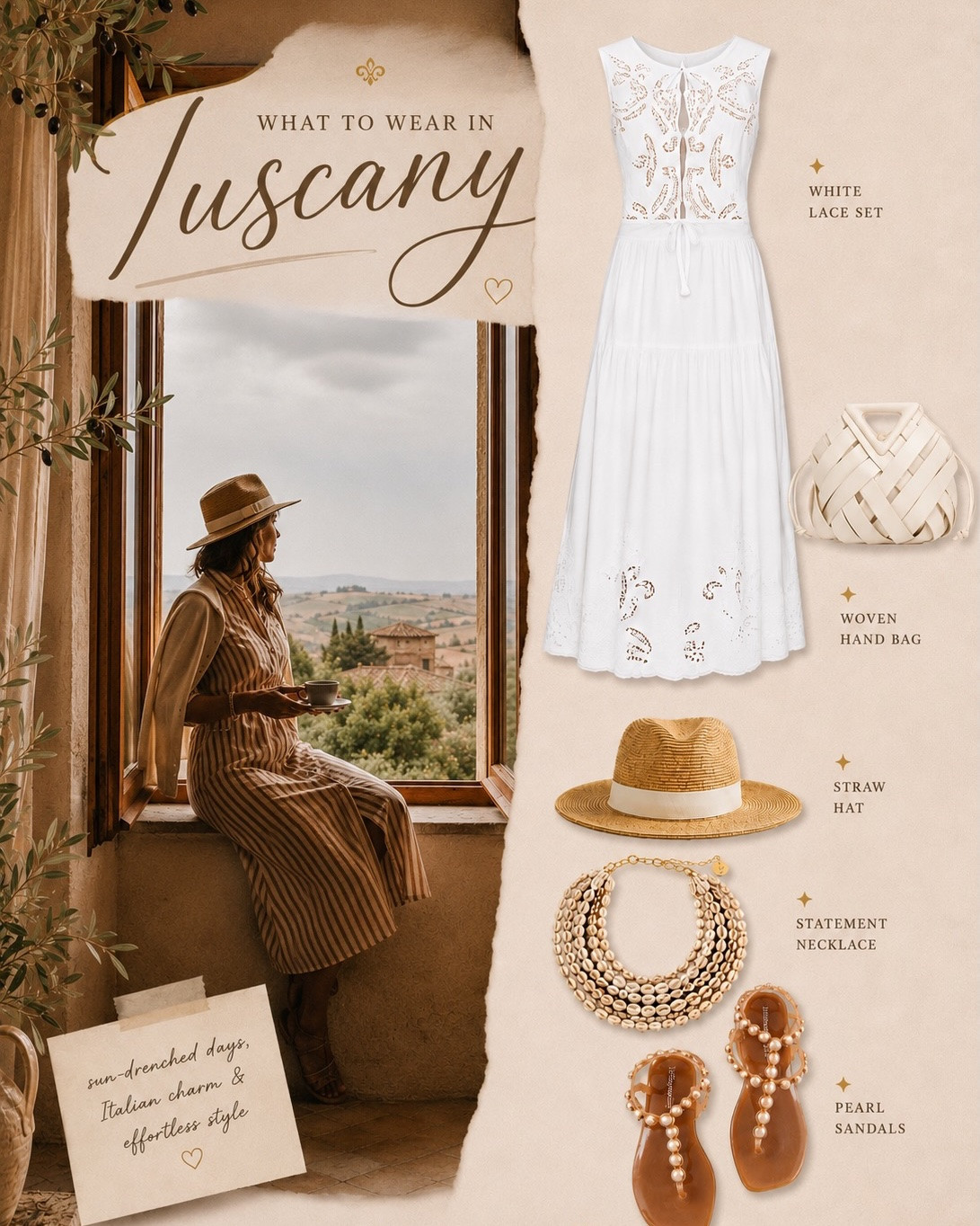 Like this post + C0mment ITALY to shop these looks based on some of my favorite places in Italy — from Tuscany to the Amalfi Coast to the cities 🍋 

Do you have a favorite place in Italy?? Where do you want to visit? 

#italiansummer #italytrip