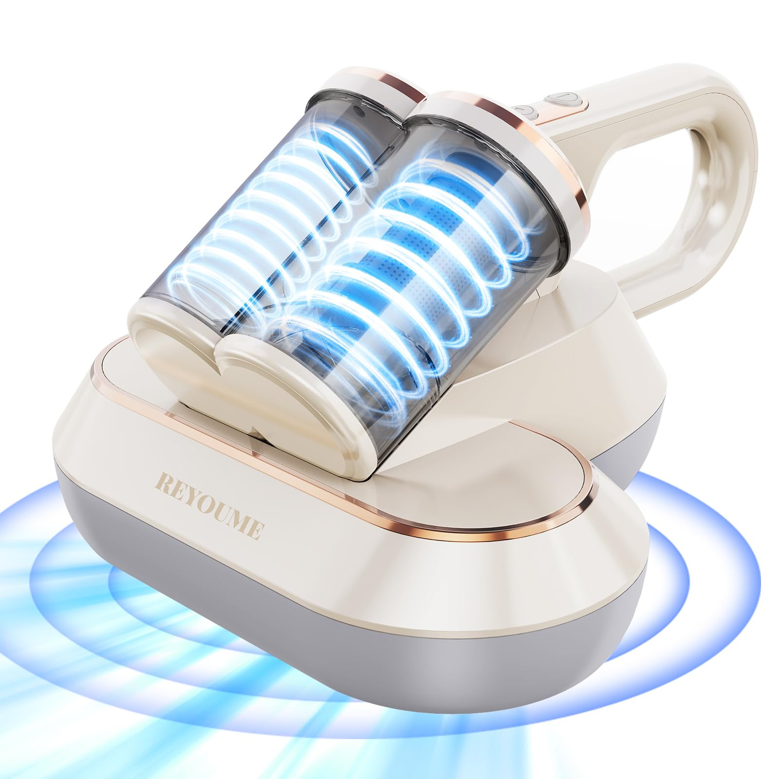 Mattress Bed Vacuum Cleaner with 253.7nm UV-C Light, 300W & 13Kpa Strong Suction, Electric Roller... | Amazon (US)