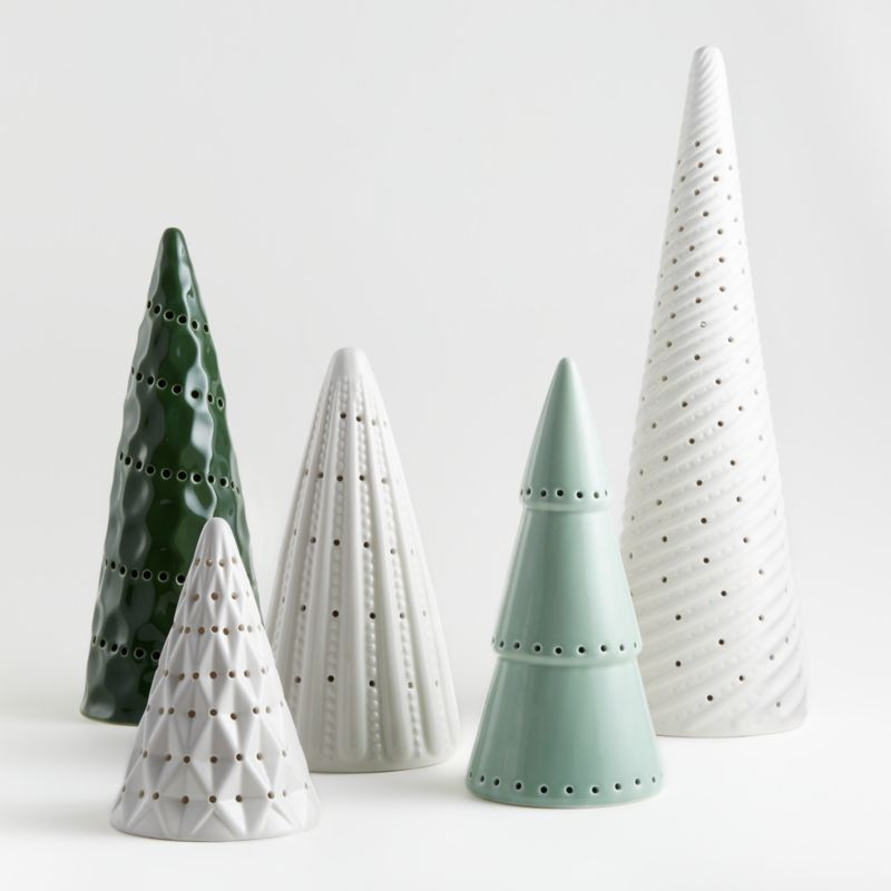 LED Ceramic Trees | Crate and Barrel | Crate & Barrel