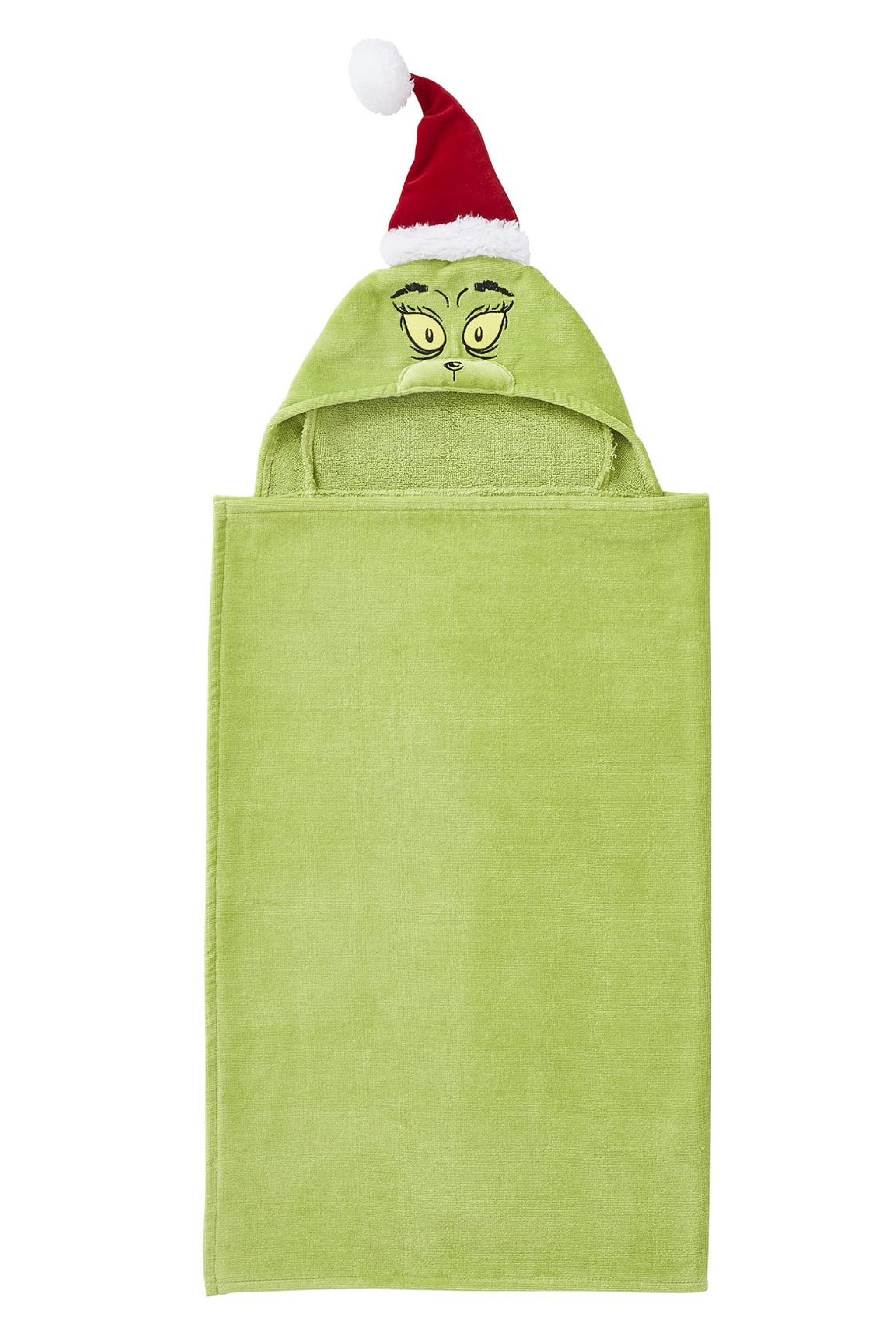 Grinch Hooded Personalized Towel by Pottery Barn 

#LTKGiftGuide #LTKKids #LTKHoliday
