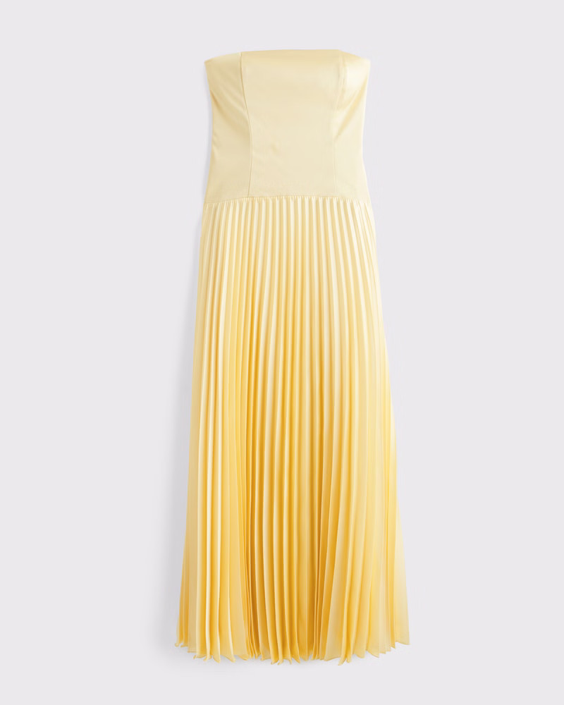 The A&F Giselle Drop-Waist Maxi Dress | Abercrombie & Fitch (US)