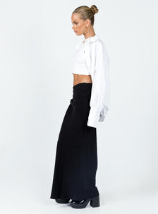 Jodie Maxi Skirt Black | Princess Polly US
