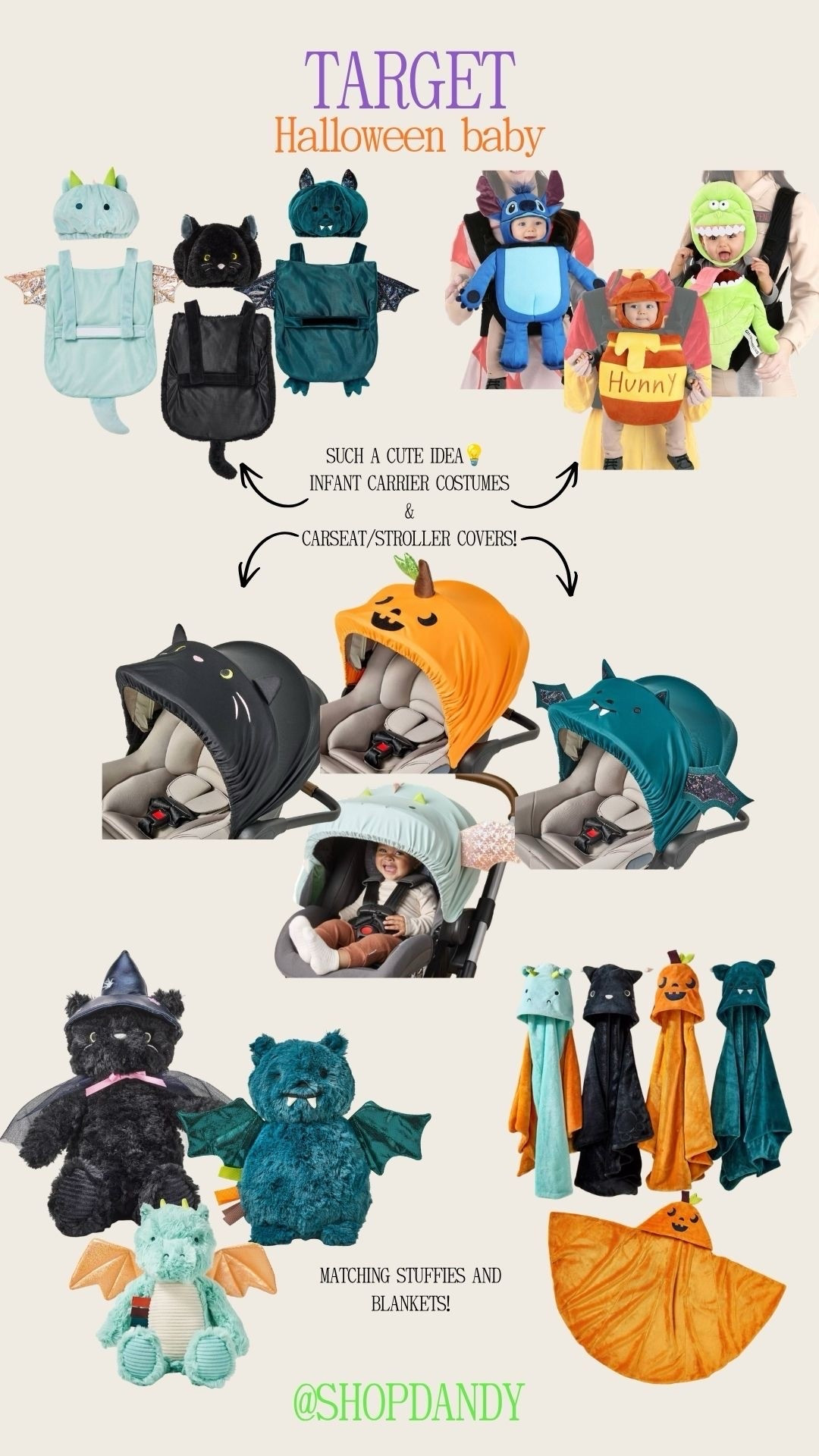 Target has the cutest baby Halloween stuff right now! The stroller and carrier accessories would be perfect for trick or treating or Mickeys Not So Scary!

#LTKmomlife #LTKBaby #LTKKids