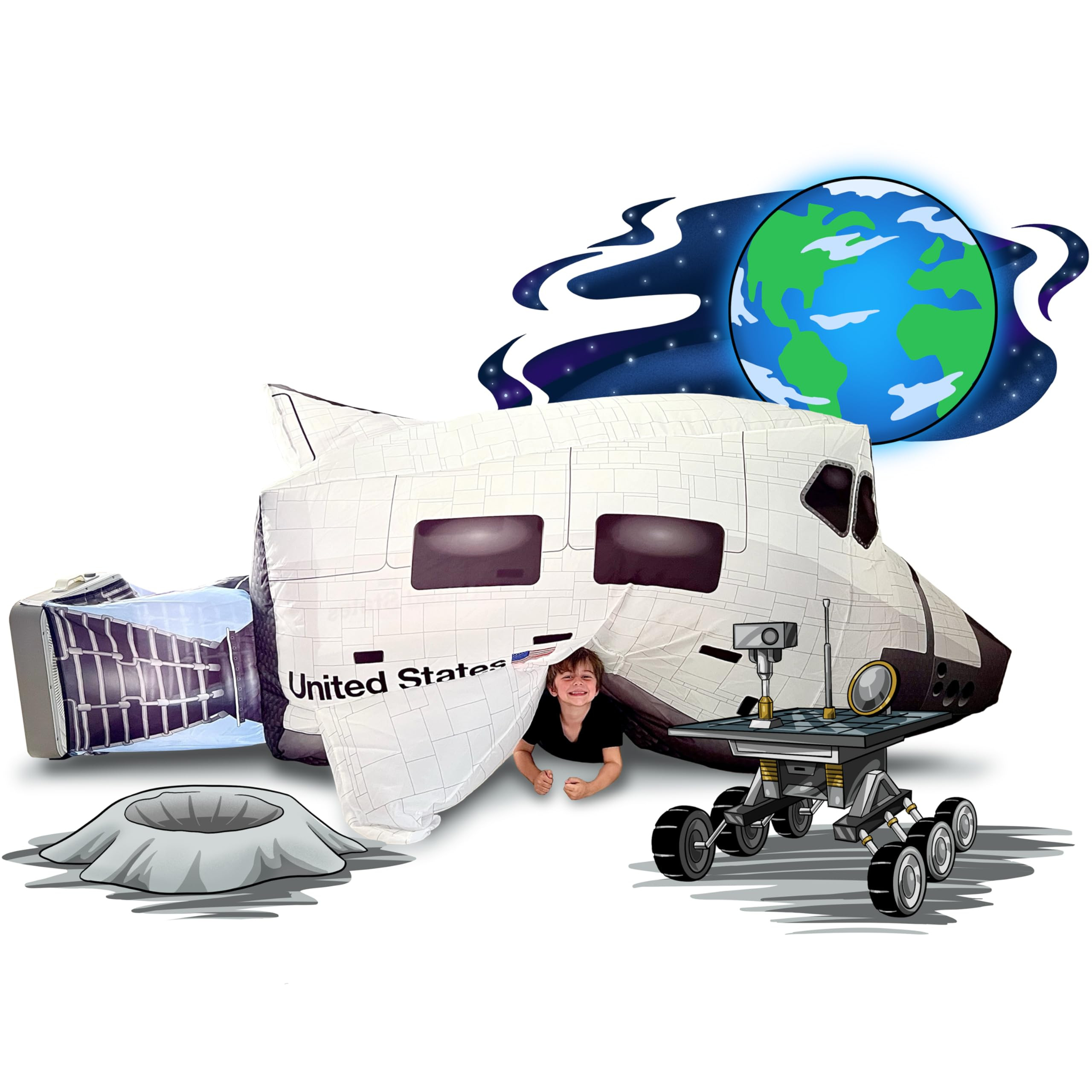 The Original Patented AirFort - Build A Fort in 30 Seconds, Inflatable Fort for Kids, Play Tent f... | Amazon (US)