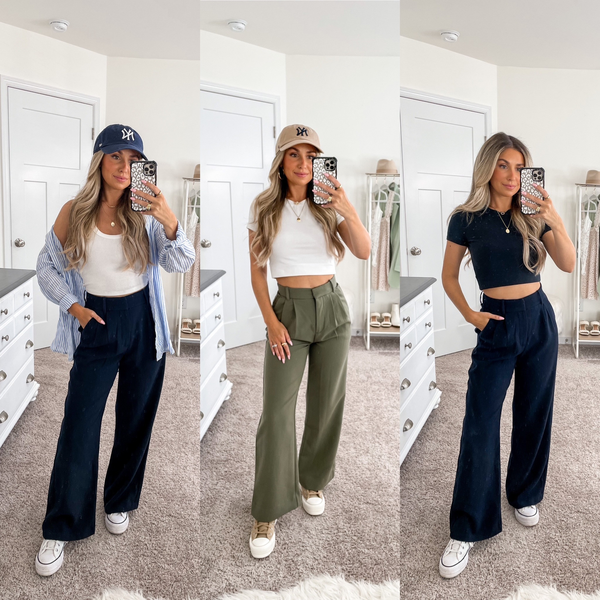 Sale alert 🚨 Abercrombie is having a site wide sale which means my favorite trousers are marked down!! I wear a 25 short 

#LTKSeasonal #LTKunder100 #LTKstyletip