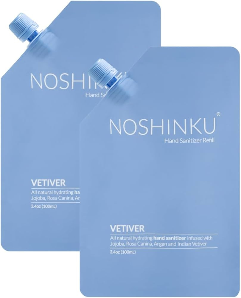 Noshinku Pocket Hand Sanitizer Spray Refill Pouch, Natural Moisturizing Hand Sanitizer Refill Wit... | Amazon (US)
