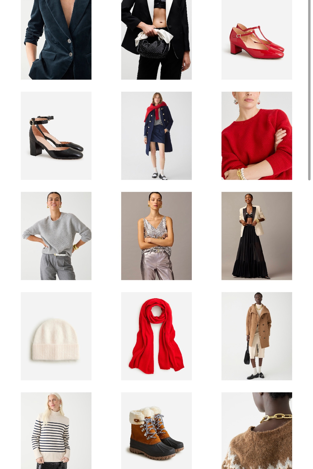 J.Crew Holiday 🎄 has arrived!! It’s so good and some is included in the friends and family sale. Loving the velvet blazer and pops of red and all the sequin tops and skirts. 

#LTKHolidaySale #LTKHoliday #LTKparties