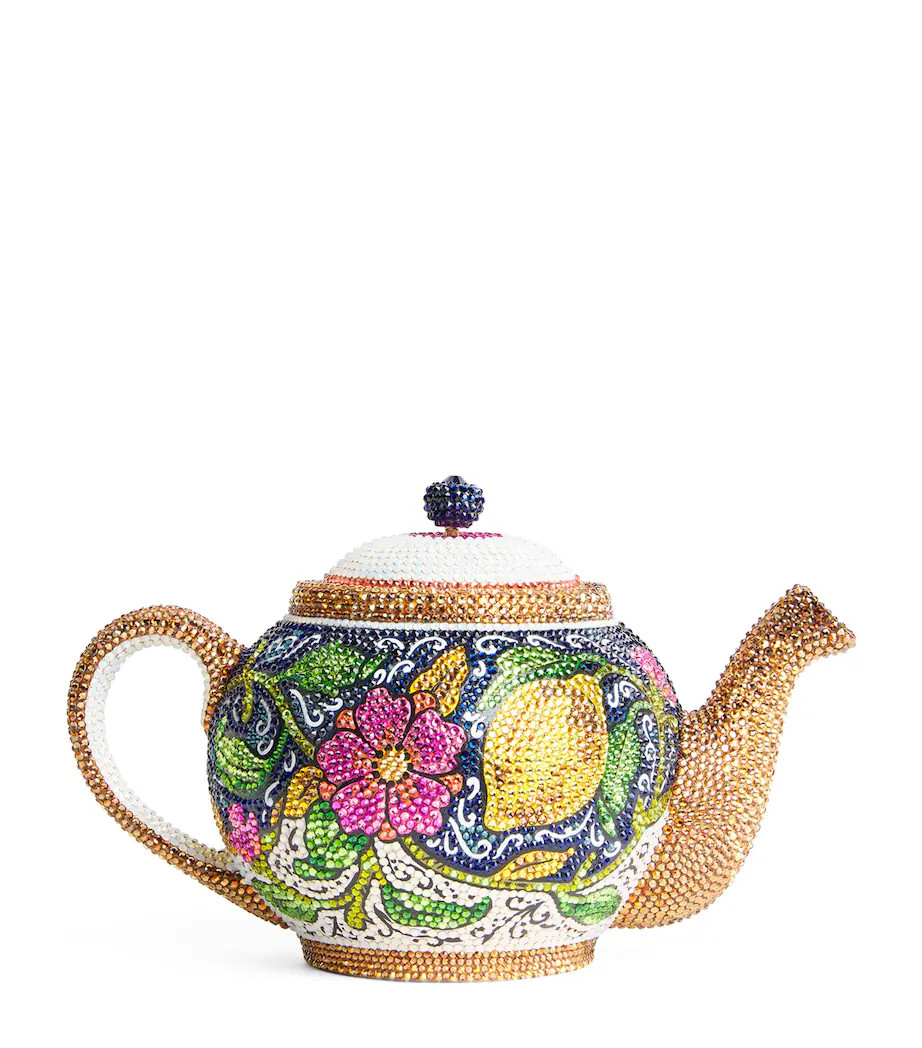Embellished Teapot Clutch Bag | Harrods UK