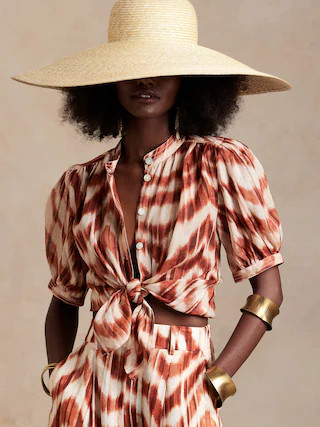 Ramie Blouse | Banana Republic (US)