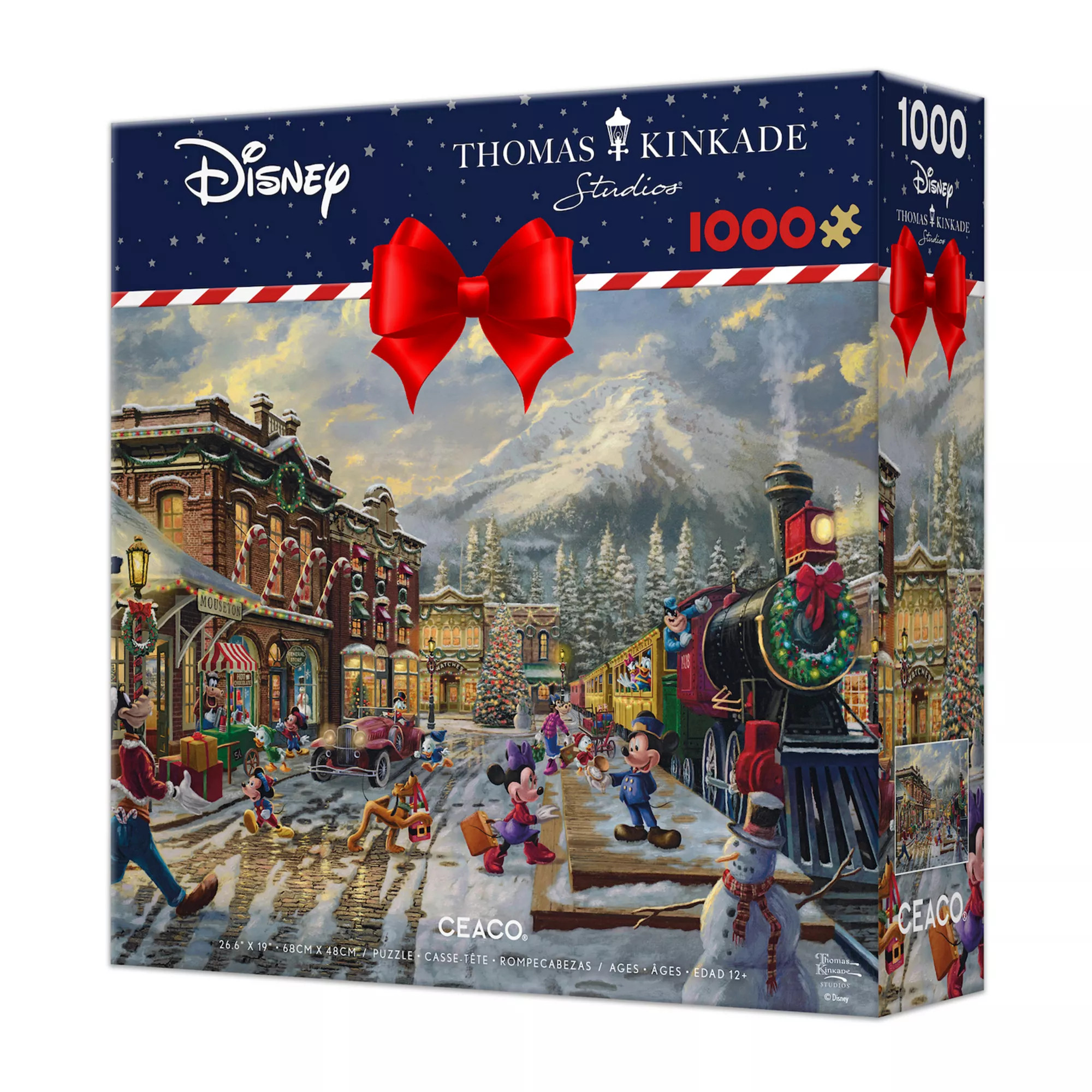 Thomas Kinkade 1000 Piece Holiday Puzzle-"Candy Cane Express" | Kohl's