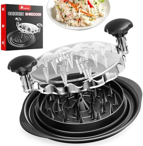 Large Chicken Shredder, Heavy Duty Highly Durable Chicken Shredder Tool Twist, Meat Shredder Mach... | Amazon (US)