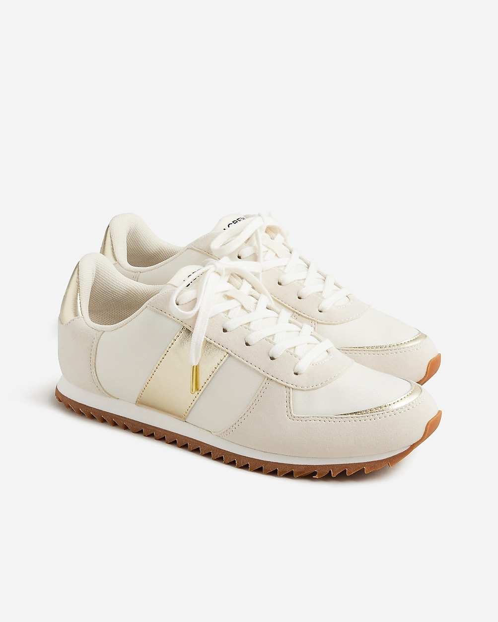 J.Crew trainers in metallic colorblock | J. Crew US