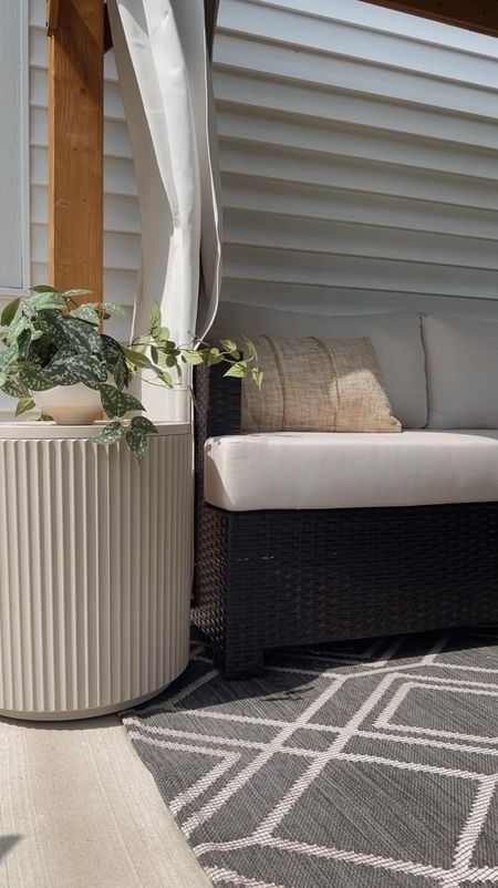The Demi Chill Cooler side table is a summer must-have✨It’s weather resistant material makes it perfect for any outdoor space, it keeps 50+ cans ice cold for up to 12 hours, & is available in several colors (this is the Sandstone).

#LTKfindsunder100 #LTKhome #LTKVideo