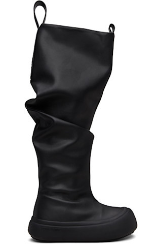Black Fisherman Tall Boots | SSENSE