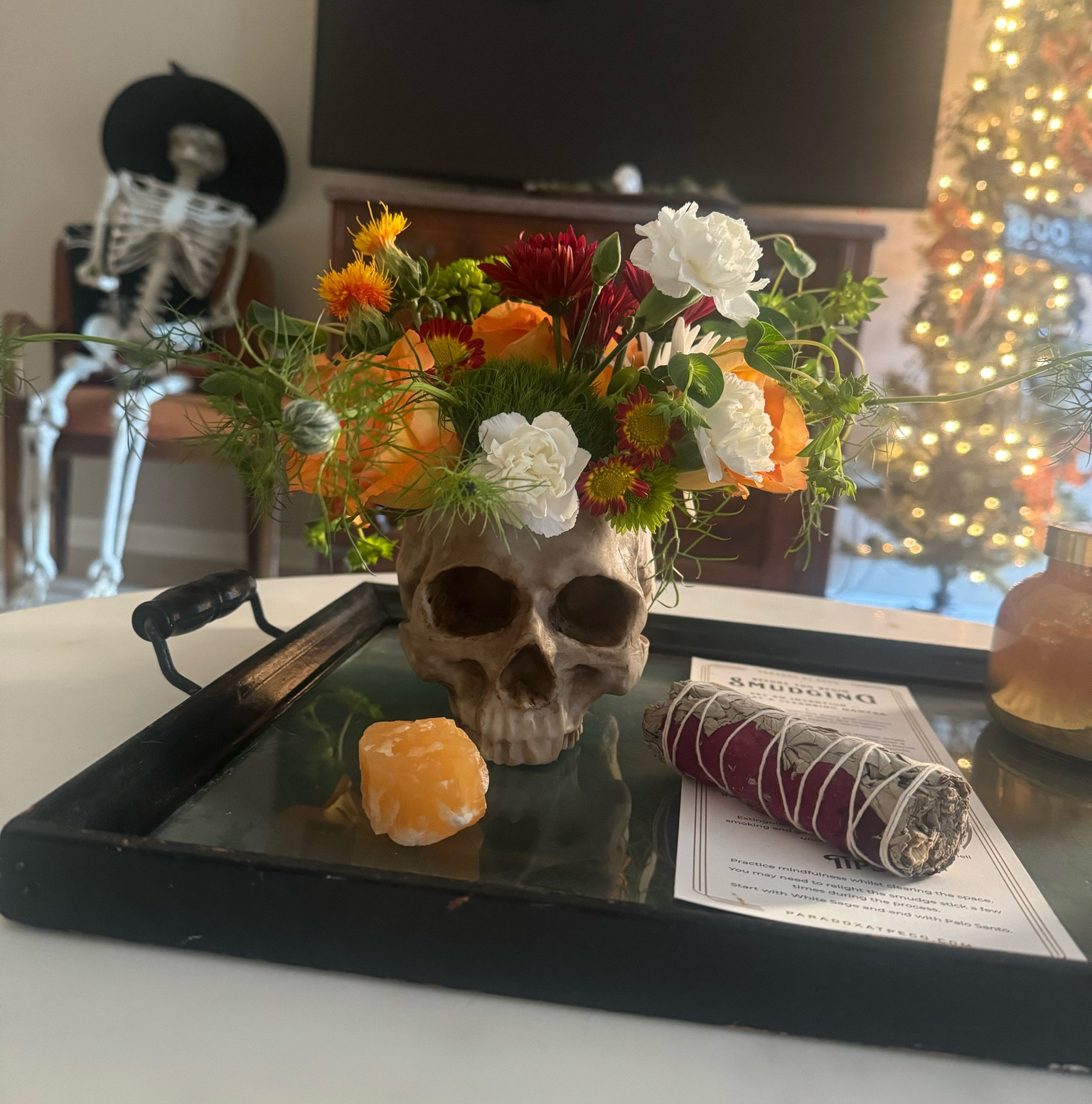 Halloween Decor— Flower Arrangement 

#LTKSeasonal #LTKHoliday #LTKHalloween
