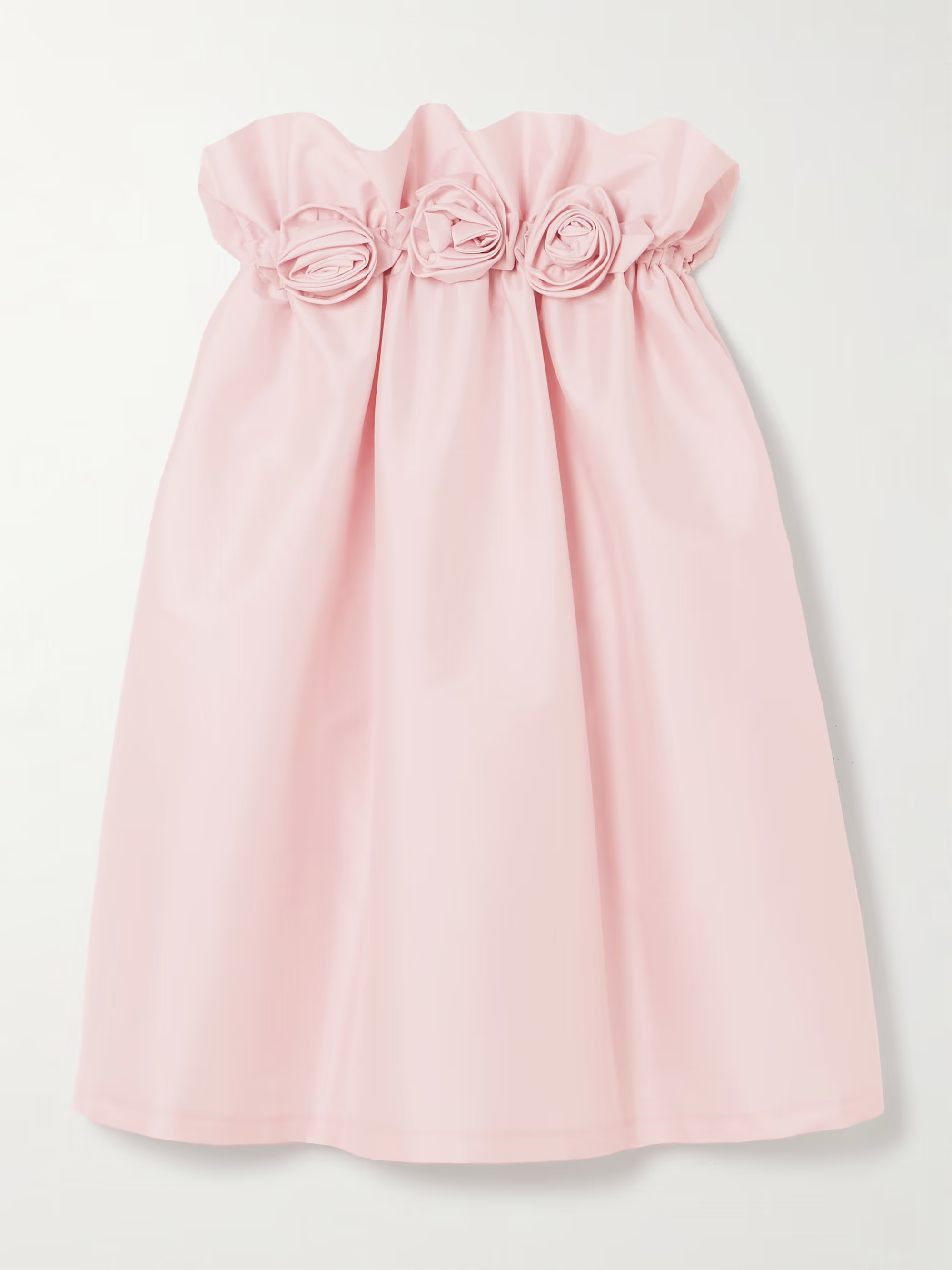 Theodore appliquéd ruffled taffeta mini dress | NET-A-PORTER (US)
