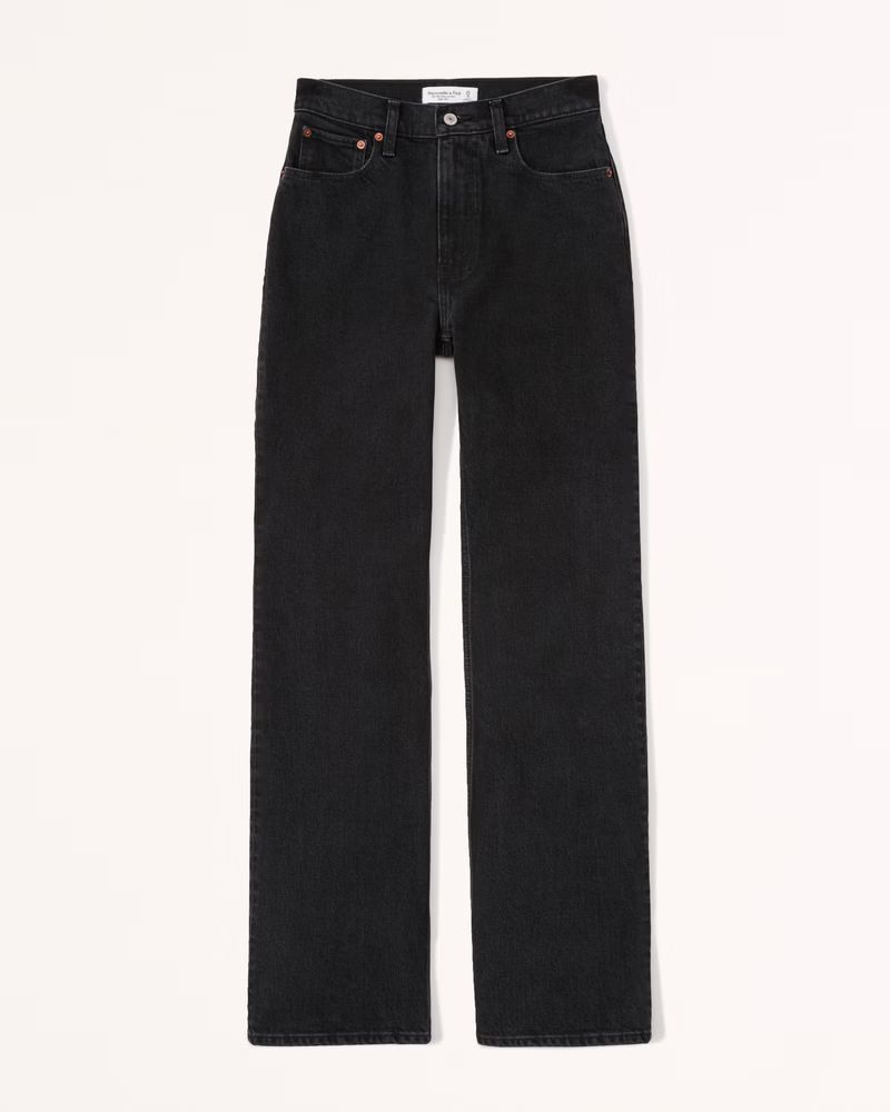 Women's High Rise 90s Relaxed Jean | Women's Bottoms | Abercrombie.com | Abercrombie & Fitch (US)