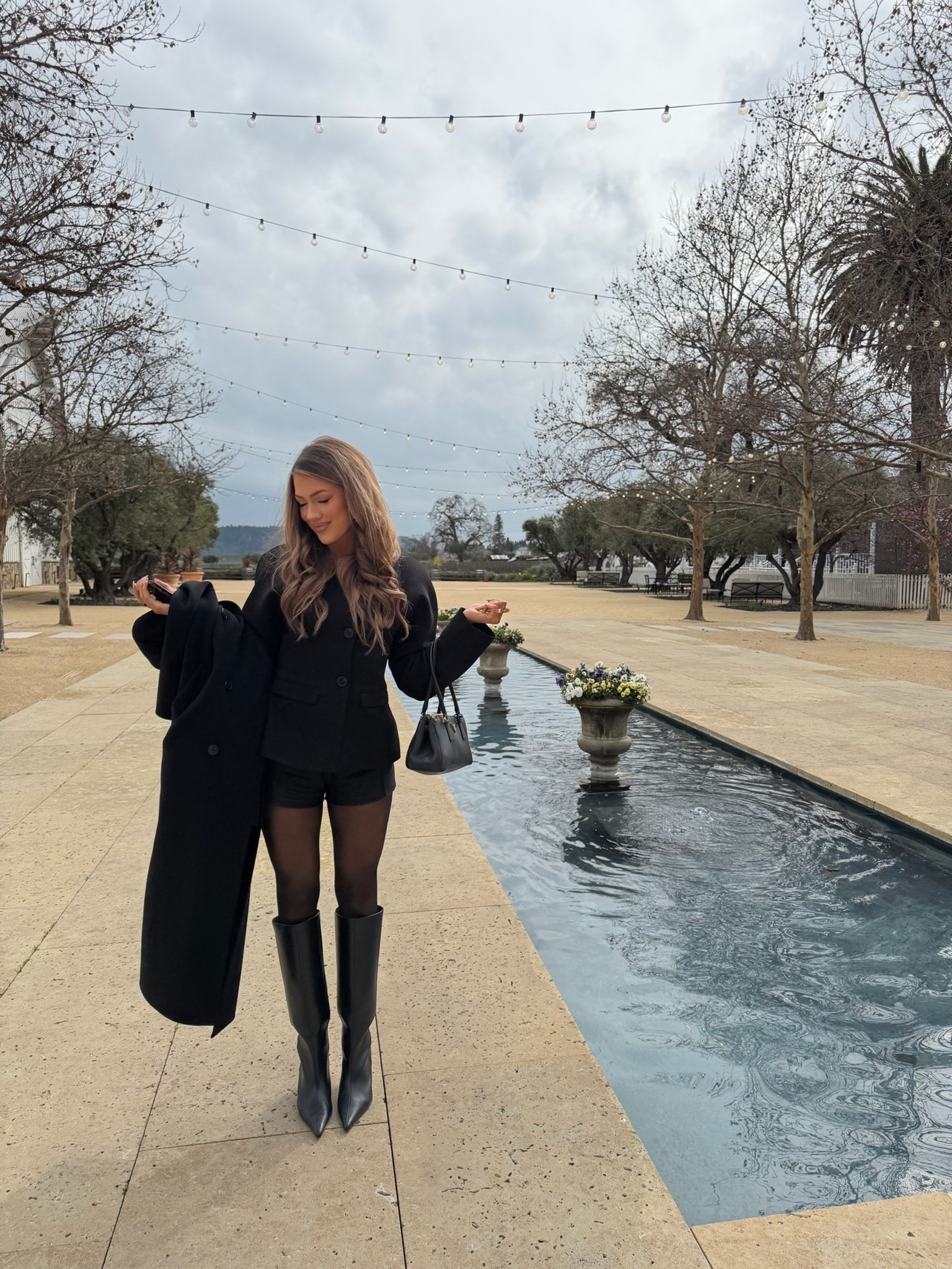 Perfect little black fit 🖤🍷 my new favorite outfit 


#LTKdayinmylife #LTKWorkwear #LTKgrwm