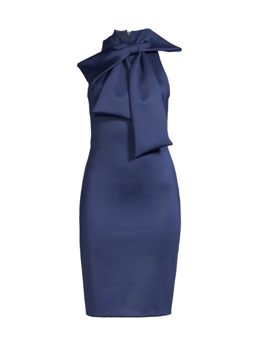 Von Bow-Neck Sheath Dress | Saks Fifth Avenue