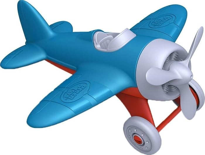 Green Toys Airplane - BPA, Phthalates Free, Blue Air Transport Toy for Introducing Aeronautical K... | Amazon (US)