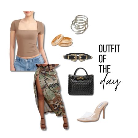 Camo and neutral outfit of the day! 

#LTKstyletip #LTKbeauty #LTKSeasonal