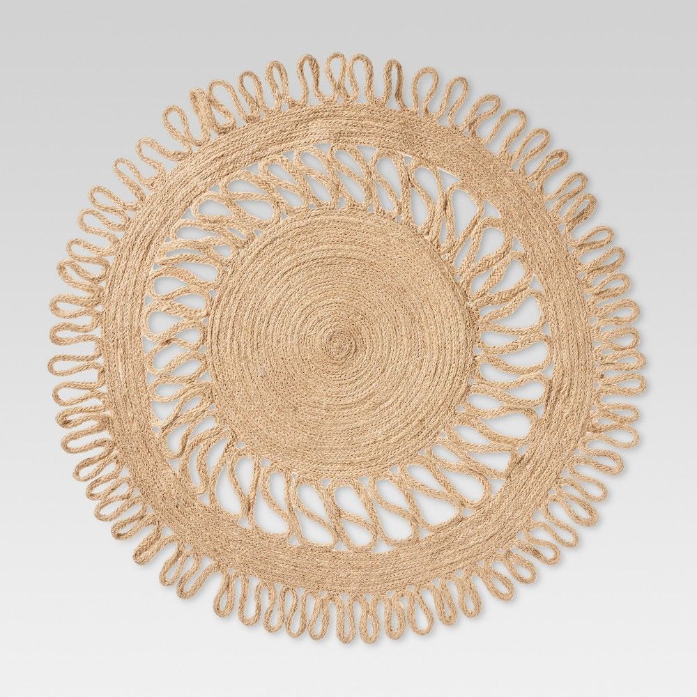 Natural Kitchen Textiles Decorative Charger - Threshold , White | Target