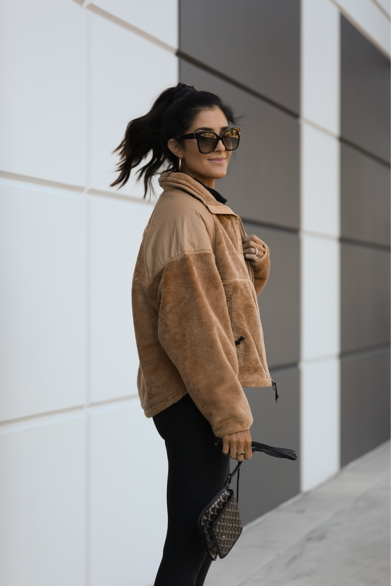 I love the color of this cozy fleece jacket! I'm just shy of 5-7" wearing the size small jacket #stylinbyaylin #aylin

#LTKSeasonal #LTKActive #LTKStyleTip