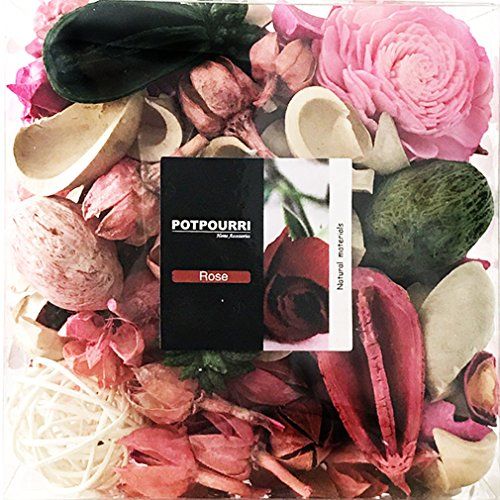 Qingbei Rina Gifts,Pink Rose scent Potpourri Bag,including Flower,Petal,Pinone,Ratten Ball,Sepa Takr | Amazon (US)