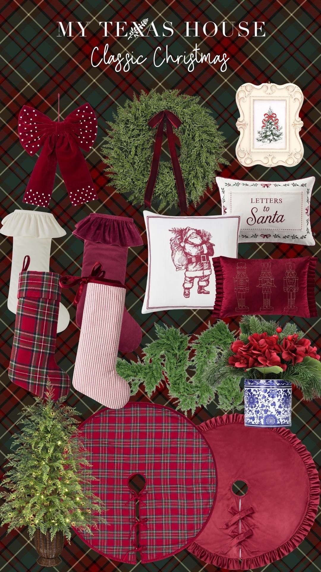 Classic Christmas vibes are always in! 🤗