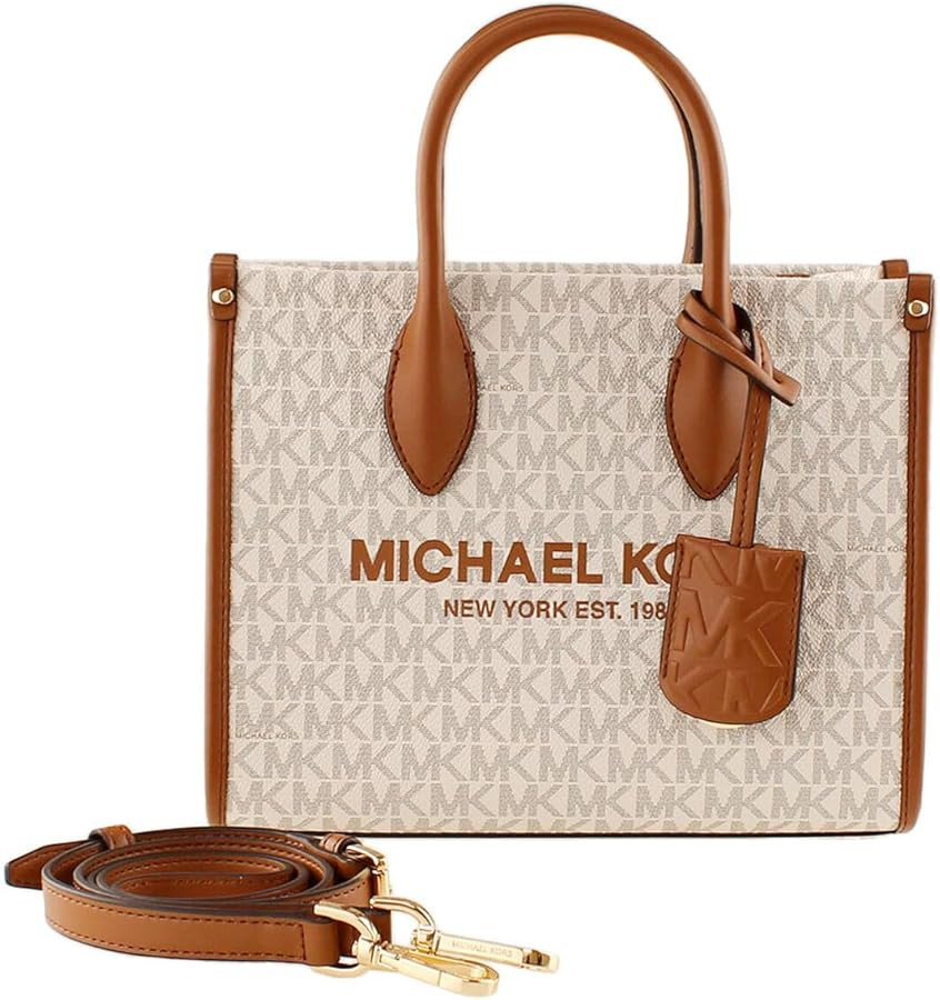 Michael Kors Small Mirella Logo Tote Crossbody Bag | Amazon (US)